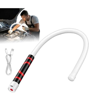 Bande lumineuse LED flexible en silicone pour la réparation et l'entretien automobile, outil d'éclairage extérieur pratique pour un usage domestique