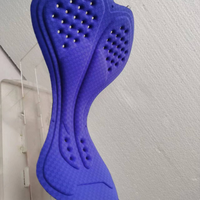 Haute qualité Chamois Tri Suit Pad respirant aiguille poinçon trous cyclisme rembourrage équitation entrejambe éponge intégré Triathlon Pad