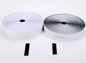 Bandes auto-agrippantes personnalisées de 140 mm avec adhésif puissant, ruban de fixation en nylon/polyester souple en rouleau - Product Image 3