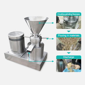 Lpmiepeanut bơ thiết bị công nghiệp chế biến bơ đậu phộng máy làm keo Mill jms thép không gỉ - Product Image 3