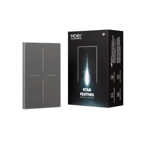 Moes 120 tuya điều khiển từ xa Alexa Google nhà Sao lông Thiết kế ZigBee 1 băng đảng thông minh chuyển đổi ánh sáng dây trung tính yêu cầu - Product Image 1