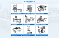 Machine d'inspection des aliments par rayons X YWANTEST CQ-YW800, haute précision, acier inoxydable SUS 304, avec écran tactile de 21,5 pouces pour utilisation en usine