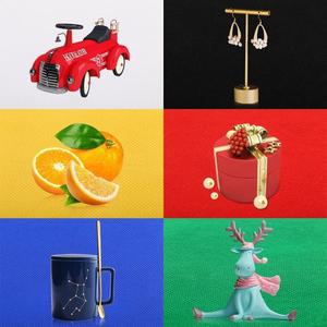 Kit de Estúdio Fotográfico Portátil com Painel LED de 23cm em PVC, Tenda de Iluminação para Fotos com <span class=keywords><strong>6</strong></span> Fundos Coloridos - Product Image 4