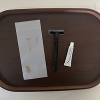Kit de rasage jetable pour hôtel, rasoir à lames doubles/triples, crème à raser, acier inoxydable, vente en gros, logo personnalisé, OEM, hôtel