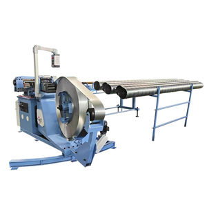 Máquina automática para fabricar conductos en espiral Línea de conductos HVAC Equipo de formación de conductos de aire industriales Fabricante de alta eficiencia - Product Image 1