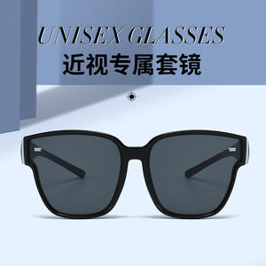 Lunettes de soleil polarisées unisexes, monture TR90, protection UV400, 3 types de verres pour la conduite et l'été - Product Image 5