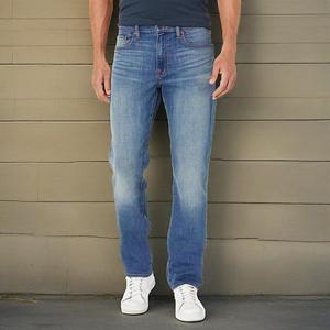 กางเกงยีนส์สำหรับผู้ชายกางเกงยีนส์ระบายอากาศได้ดีมีสไตล์ออกแบบโลโก้ได้ตามต้องการ - Product Image 1