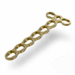 Placa de Adaptación en T de Titanio de Grado Médico con Sistema de Fijación para Fracturas Óseas y Implantes Ortopédicos - Product Image 1