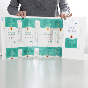 Vente en gros de sac pochette refermable en plastique pour lingette humide pour bébé enfants design professionnel personnalisé gousset latéral pour une utilisation pratique papier hygiénique - Product Image 3
