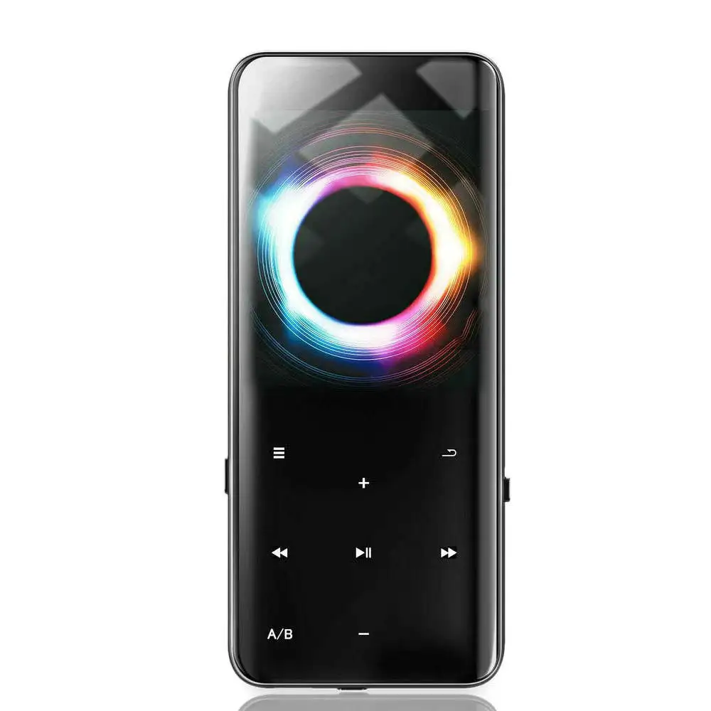X8 음악 MP3 플레이어 2.4 인치 LCD 화면 무손실 HiFi 사운드 레코더 FM 전자 책 블루 치아 터치 스크린