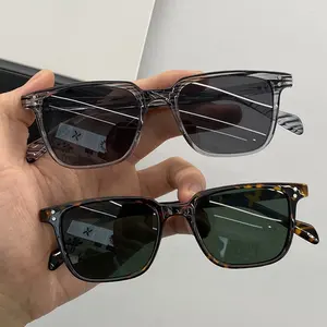 Moda kare sürücü güneş erkekler Vintage Shades kadınlar güneş gözlüğü marka tasarım ayna Retro PC yüksek kalite düşük adedi Unisex