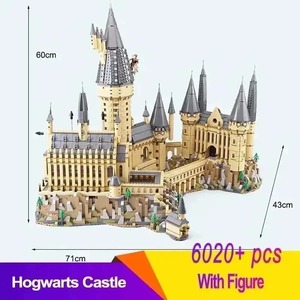 16060 magique château <span class=keywords><strong>de</strong></span> <span class=keywords><strong>Poudlard</strong></span> maison ensemble Standard brique pleine taille film enfants blocs <span class=keywords><strong>de</strong></span> construction briques 77001 83037 6020 pièces/ensemble - Product Image 2