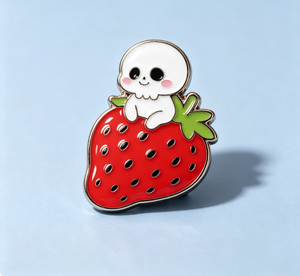 Cute <b>Frog</b> Metal Pin Gold Plated Hard Enamel Irregular Shape Animal Theme Valentine's Day Collectible Lapel Pin - Product Image 2