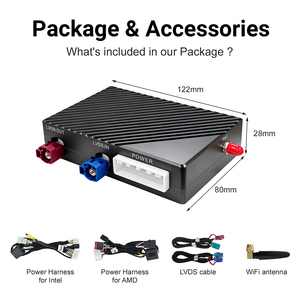 Kit de rétrofit CarPlay Rhythm pour Tesla Model 3 Y, prend <span class=keywords><strong>en</strong></span> charge l'affichage plein écran et la navigation <span class=keywords><strong>en</strong></span> <span class=keywords><strong>ligne</strong></span> - Product Image 3