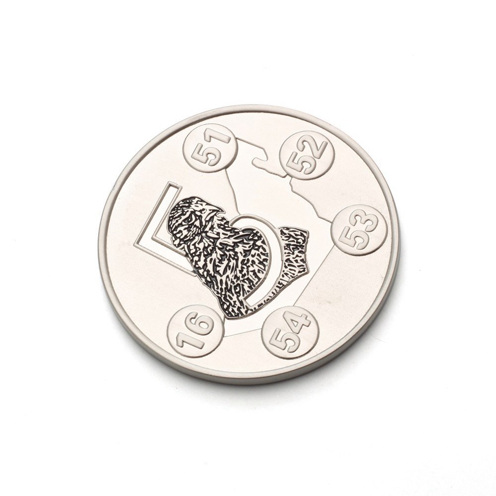 Pièce commémorative en or pour hommes, pièce en alliage de Zinc, laiton et émail, ancienne idée cadeau, collection 3D