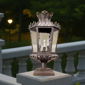 Cổ Điển Không Thấm Nước Ngoài Trời Trụ Cột Đèn Hàng Rào Chính Cột Đầu Ánh Sáng Vườn Trang Trí Cổng Trụ Cột Ánh Sáng - Product Image 4