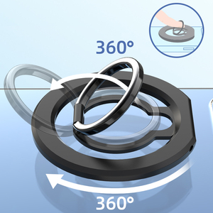 Диск Магнитный кольцо держатель для телефона для iPhone 12 13 mini pro max ультратонкий металлический Магнитный кольцо с пряжкой держатель для телефона - Product Image 3