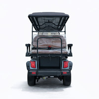 Voiturette de golf électrique de luxe 8 places abordable, tout-terrain, utilitaire, mini-bus électrique de tourisme à vendre