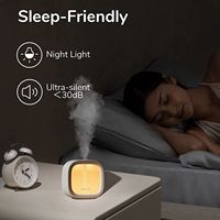 Portable Mini Humidificateur Rechargeable Veilleuse Aromathérapie Parfum Humidificateurs Diffuseur D'arôme Avec Veilleuse