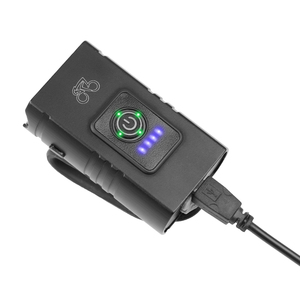 ไฟหน้าจักรยาน LED T6ไฟหน้ารถจักรยานแบบชาร์จไฟได้ผ่าน USB 10W 800LM 6โหมดไฟฉายอุปกรณ์ขี่จักรยาน - Product Image 4