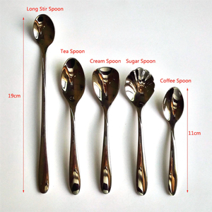 Ustensiles de cuisine fourchette cuillère en acier inoxydable, outils de Chef de qualité supérieure couteau de cuisine fait maison, cuillère approuvée CE - Product Image 2