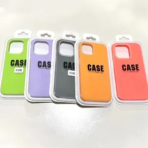 Liquid silicone For iphone 15 14 13 Pro Max jelly silicone girl phone case popular color 12 11 Pro max phone cover