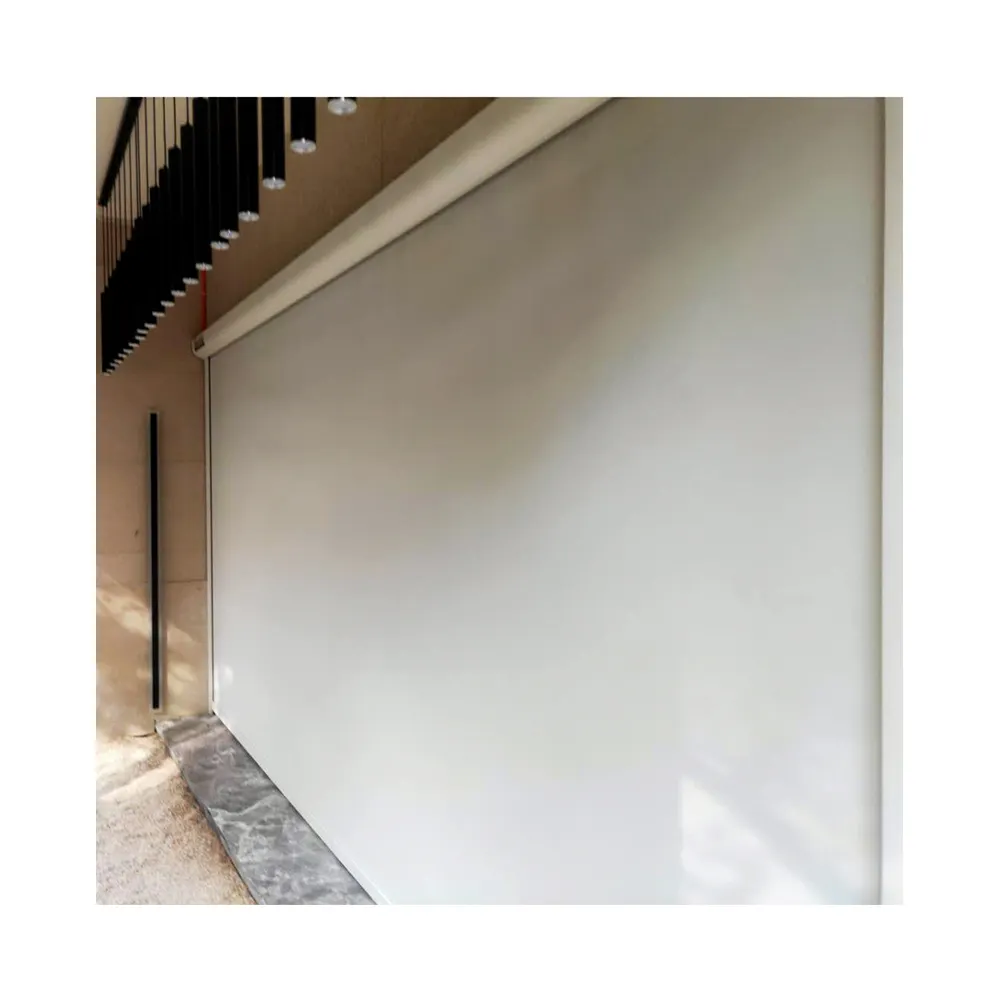 Customized large size 6 m width motorized roller blinds for outdoor zip track blinds shades