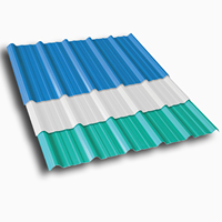 Panneau de toiture givré en résine synthétique durable à double couche pour maison conteneur