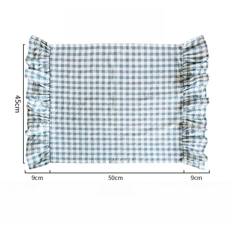 Blue and gray plaid style