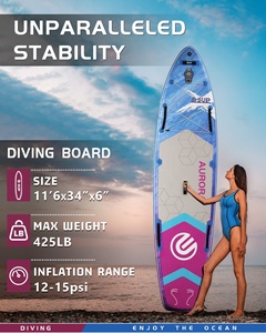 ESUP 11'6 planche à pagaie <span class=keywords><strong>gonflable</strong></span> pour les familles tous les accessoires inclus matériel de point de chute pour le yoga sports nautiques - Product Image 3