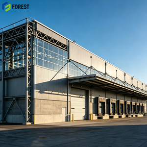 Parque Logístico de Estructura de Acero, Almacén de Racks Personalizado, Gran Espacio, Climatizado, Sostenible, Contratista - Product Image 1