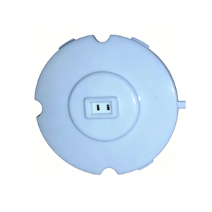 Pièces moulées par injection plastique sur mesure du Vietnam, couvercle de boîtier de jonction électrique en ABS PP ignifuge, couvercle rond, base d'alimentation - Product Image 1