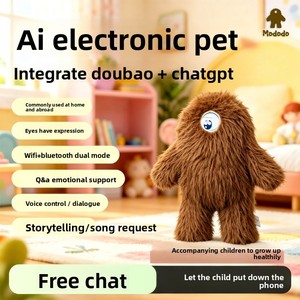 Muñeco Robot Inteligente con IA, Juguete de Peluche Activado por Voz, Compañero de <span class=keywords><strong>Aprendizaje</strong></span> para Niños, Mascota Electrónica, Venta al Por Mayor de Fábrica - Product Image 1