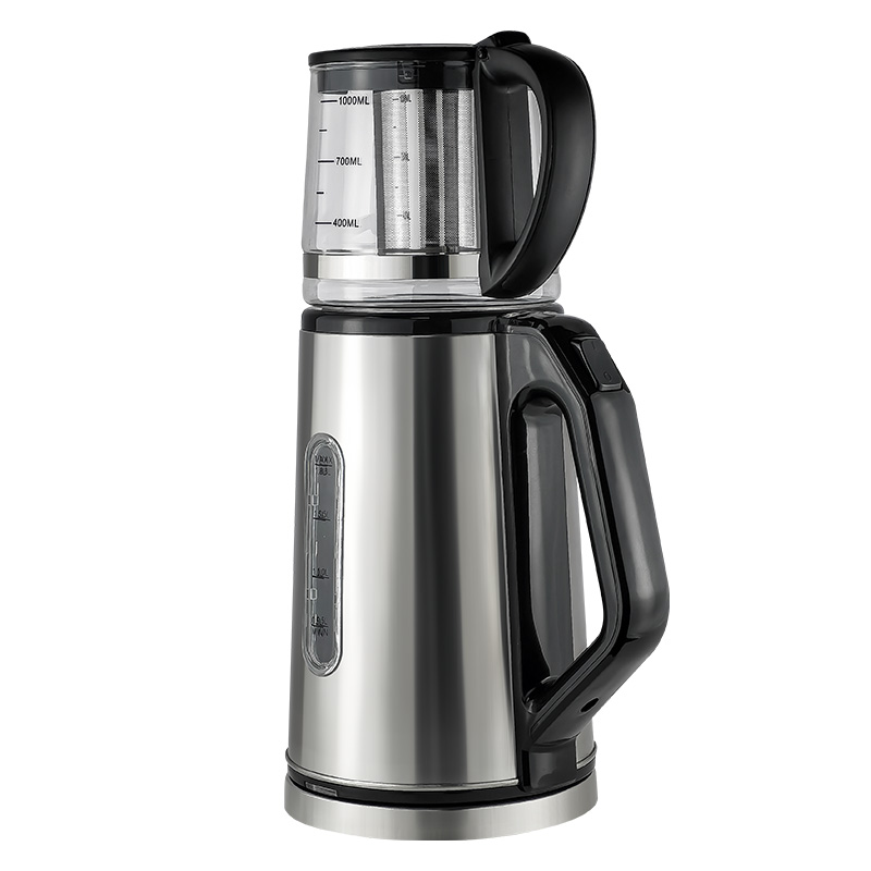 2022 новый тип турецкий 2.0L + 1.0L автоматическая машина для приготовления чая Смарт окрашеный из нержавеющей стали Электрический сохранить теплые машина для приготовления чая