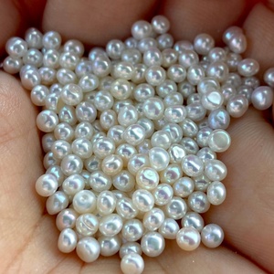 Zhejiang Zhuji 3,5-4mm Aurora Natürliche Süßwasserperlen Lose Perlen Nahezu Rund Fast Makellos mit Löchern Mini Kleine Perlen - Product Image 5