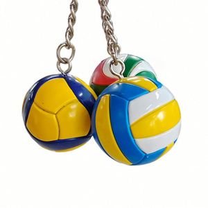 <b>Backpack</b> Mobile Phone Pendant Student Sports Souvenir Sports Competition Prize Creative Small Gift Volleyball Keychain - Product Image 3