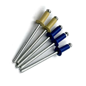 Rivets aveugles en acier à prix d'usine M3 M4 M4.8 M6, rivets à tête ouverte en aluminium - Product Image 2