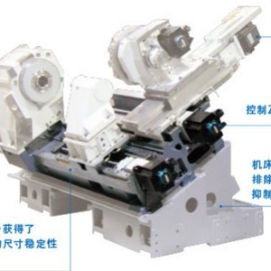 Torno CNC de un solo poste Okuma LB3000 EX con control vertical CNC para uso industrial general - Product Image 2