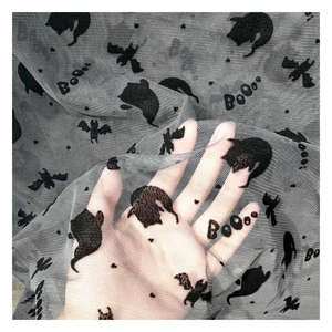 Mới Nhất Thiết Kế Đầy Màu Sắc Đổ Xô Thoáng Khí Trọng Lượng Nhẹ 100% Polyester Lưới Vải Cho Cô Gái Ăn Mặc Váy Trang Trí - Product Image 5