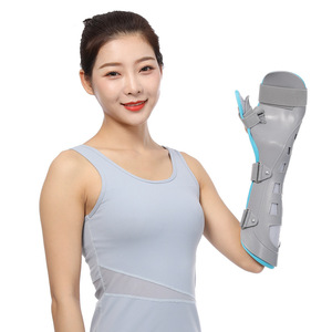 Hand Fixation Brace Wrist Support Grey Nylon Unisex Medical Device For Wrist Sprain Recovery - Product Image 1