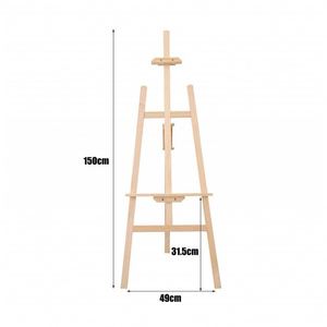 Caballete de Madera de Pino Macizo de 150 cm con Certificación FSC para Exhibición y Uso Artístico - Product Image 2