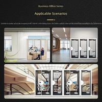 Cyspace Metaverse Cabines d'absorption acoustique rectangulaires pour services publics, hôtels, banques, aéroports - Négociation mobile 4/6 personnes