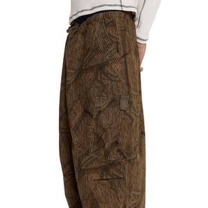 Custom Camouflage Cargo <strong>Pants</strong> Nylon Utility Print Windbreaker <strong>Forest</strong> Camo Parachute <strong>Pants</strong> - Product Image 5