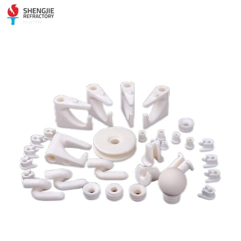 Alumina Ceramic Parts Refractory Material Mold Hole Plate Substrate Ceramic Sheet Ceramic Sheet Customization