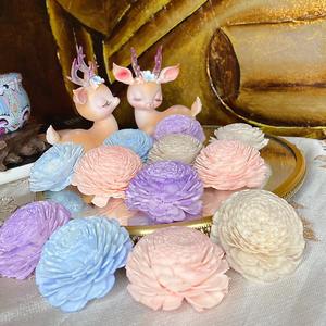 Flores Artificiales de Aromaterapia Hechas a Mano, Venta al por Mayor, Flores Decorativas de Madera Sola en Varios Colores para Bodas y Manualidades - Product Image 3