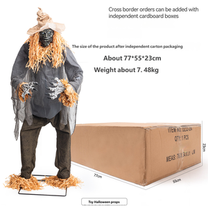Espantapájaros Eléctrico Grande <span class=keywords><strong>de</strong></span> Inducción con Sensor <span class=keywords><strong>de</strong></span> Movimiento para Halloween, Ideal para Casas Encantadas y Parques <span class=keywords><strong>de</strong></span> Atracciones - Product Image 6