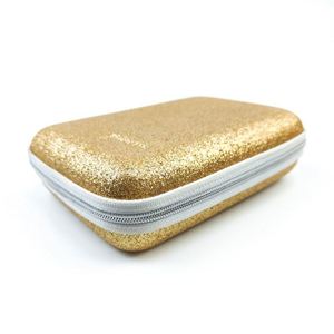 Professional Custom Yellow Hard Shell EVA Makeup Case Portable PU Carrying <b>Pouch</b> for Travel and Cosmetic Storage Waterproof - Product Image 6