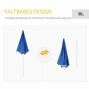 Nuovo arrivo poliestere con rivestimento in argento Privacy tenda <span class=keywords><strong>blu</strong></span> parasole <span class=keywords><strong>ombrellone</strong></span> con parete laterale rimovibile per il giardino di pesca - Product Image 5