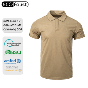 T-shirt sportive da <span class=keywords><strong>uomo</strong></span> in poliestere 100% all'ingrosso e traspirante da Golf Polo riciclata <span class=keywords><strong>abbigliamento</strong></span> sportivo bianco per taglie forti - Product Image 3