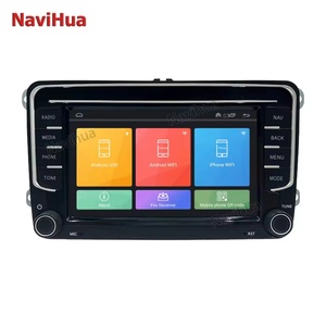 Radio para Auto NaviHua de 7 Pulgadas con Android 12, Reproductor de DVD, Navegación GPS Universal para Autos VW, Monitor Reproductor Multimedia - Product Image 4